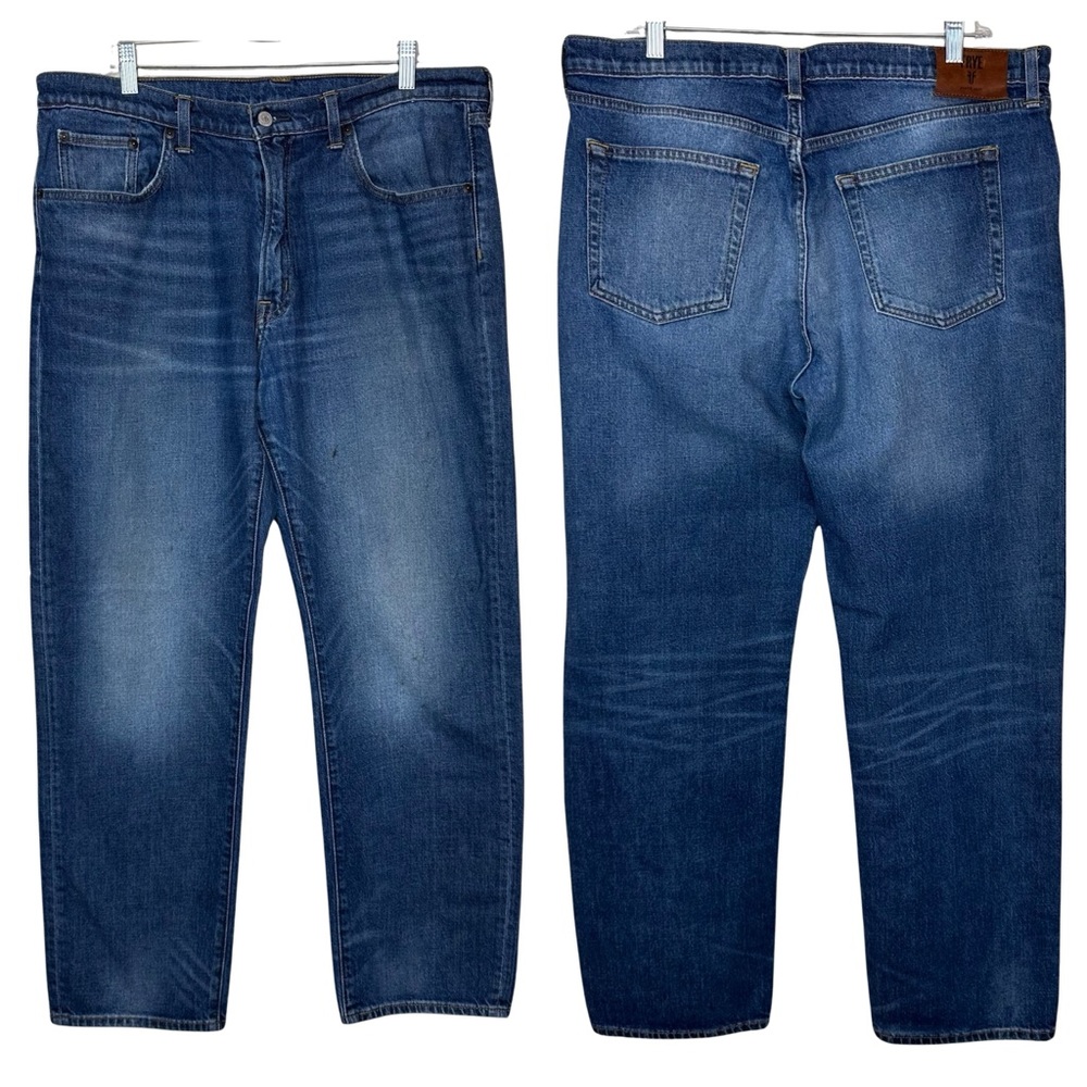 Frye Relaxed Fit Straight Leg Cotton Blend Denim Mens Jeans Size 36